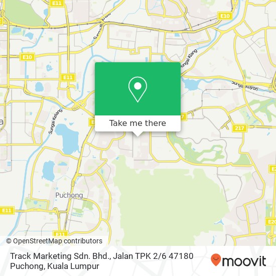 Peta Track Marketing Sdn. Bhd., Jalan TPK 2 / 6 47180 Puchong