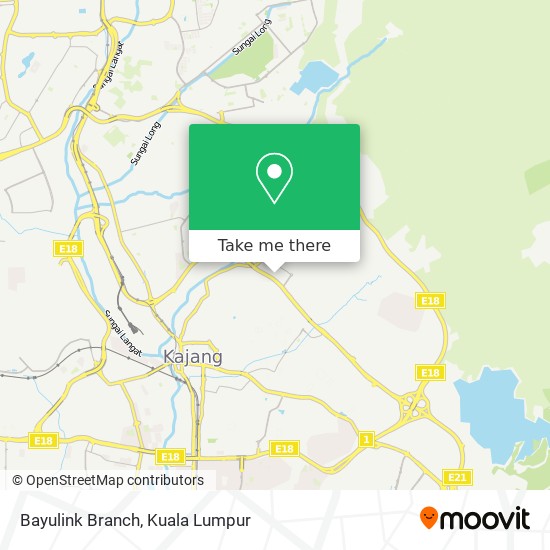 Bayulink Branch map