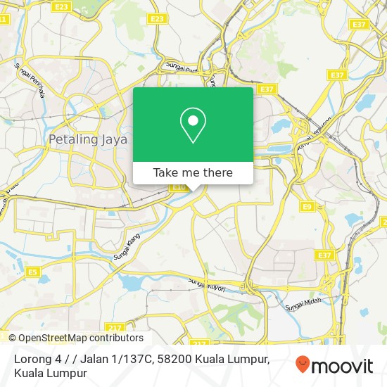 Lorong 4 / / Jalan 1 / 137C, 58200 Kuala Lumpur map