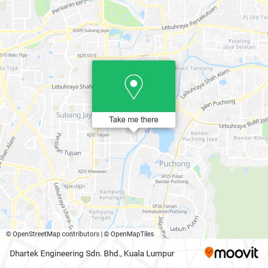 Dhartek Engineering Sdn. Bhd. map