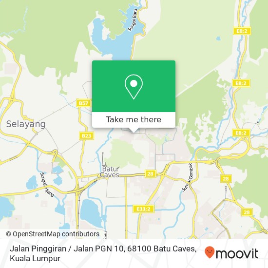 Jalan Pinggiran / Jalan PGN 10, 68100 Batu Caves map