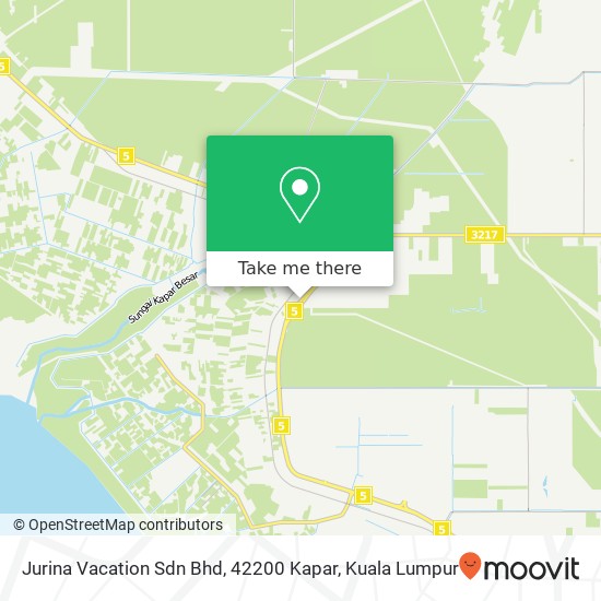Peta Jurina Vacation Sdn Bhd, 42200 Kapar