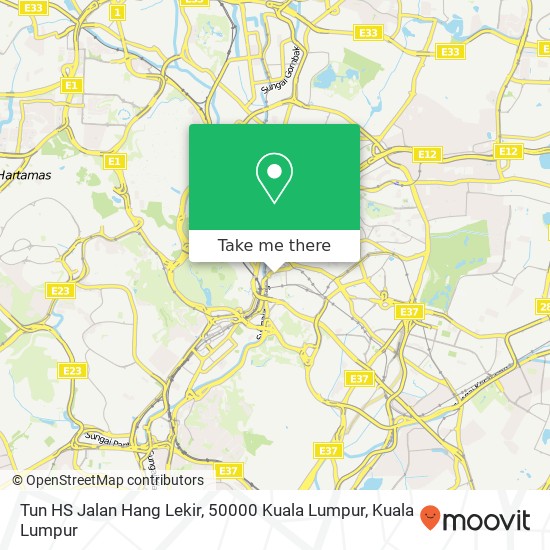 Tun HS Jalan Hang Lekir, 50000 Kuala Lumpur map