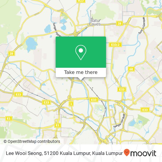 Lee Wooi Seong, 51200 Kuala Lumpur map