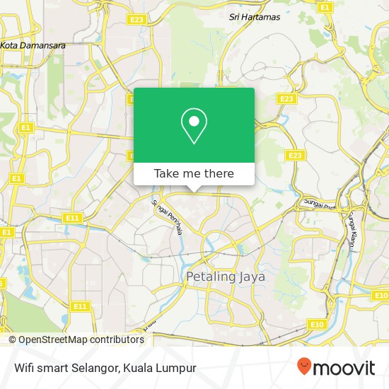 Wifi smart Selangor map