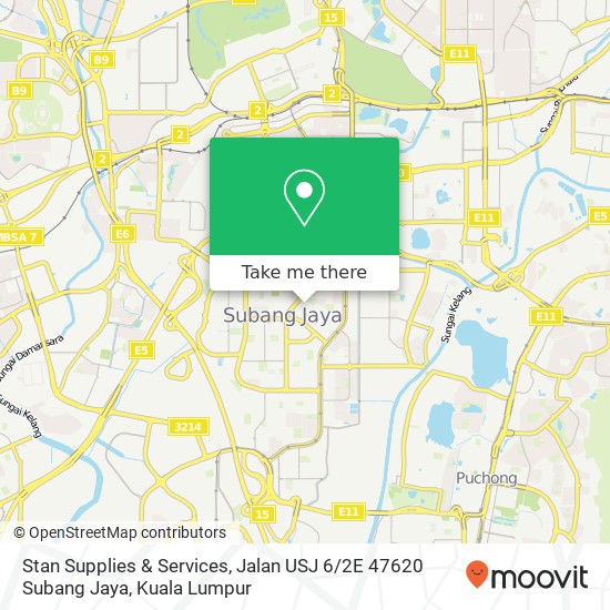 Stan Supplies & Services, Jalan USJ 6 / 2E 47620 Subang Jaya map