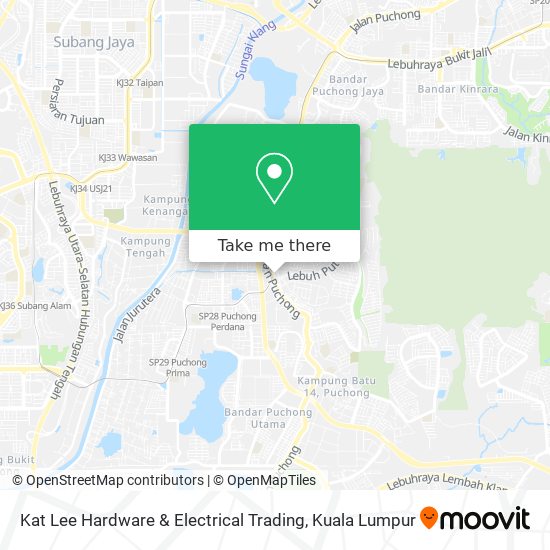 Kat Lee Hardware & Electrical Trading map