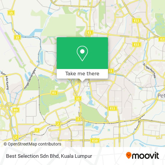 Best Selection Sdn Bhd map