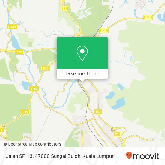 Jalan SP 13, 47000 Sungai Buloh map