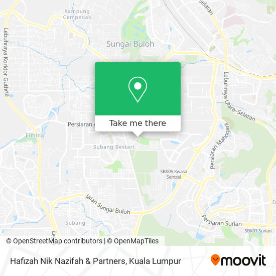 Peta Hafizah Nik Nazifah & Partners