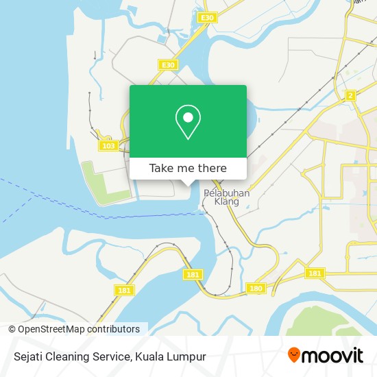 Sejati Cleaning Service map