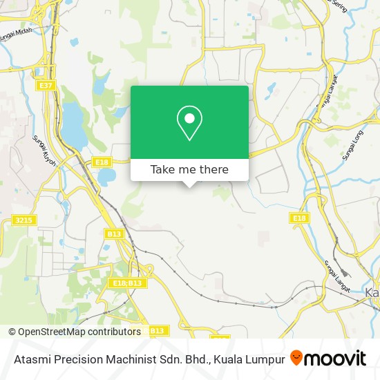 Atasmi Precision Machinist Sdn. Bhd. map