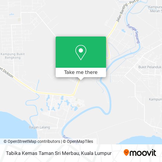 Tabika Kemas Taman Sri Merbau map