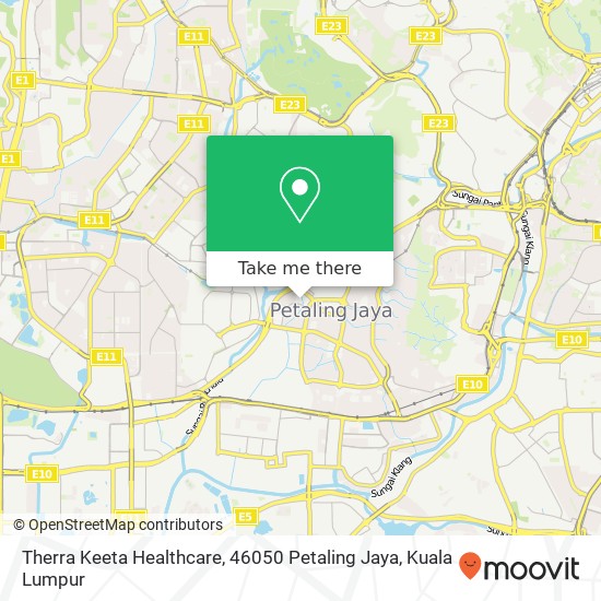 Therra Keeta Healthcare, 46050 Petaling Jaya map