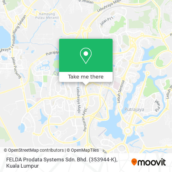 FELDA Prodata Systems Sdn. Bhd. (353944-K) map