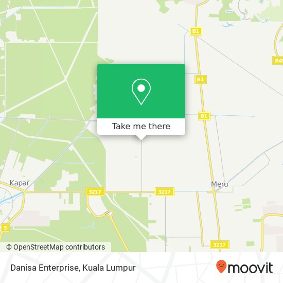 Peta Danisa Enterprise, 42200 Kapar