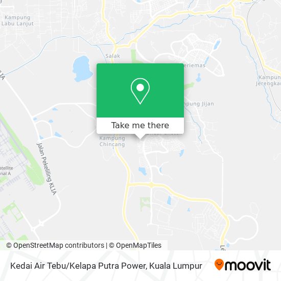 Kedai Air Tebu / Kelapa Putra Power map