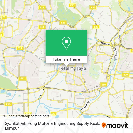 Syarikat Aik Heng Motor & Engineering Supply map