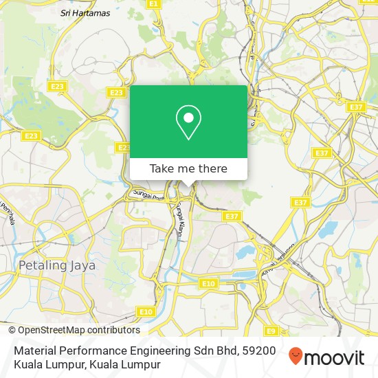 Material Performance Engineering Sdn Bhd, 59200 Kuala Lumpur map