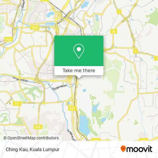 Ching Kau map