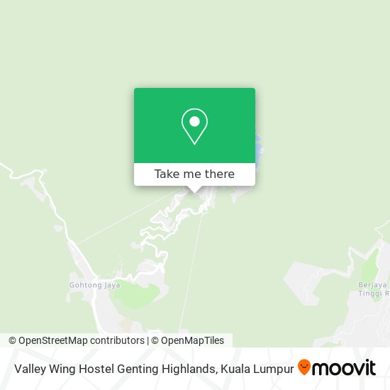 Valley Wing Hostel Genting Highlands map