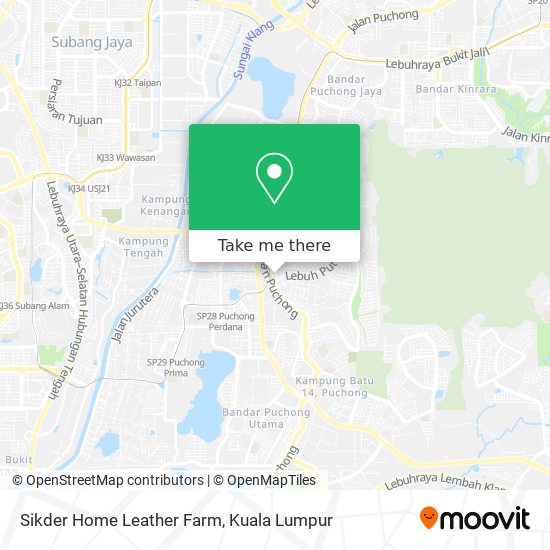 Sikder Home Leather Farm map