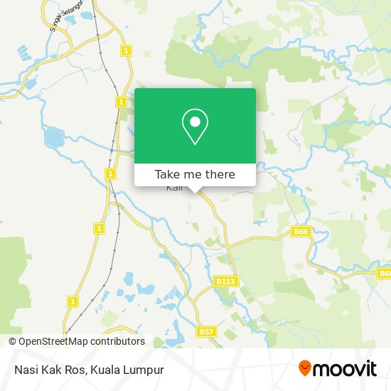 Nasi Kak Ros map