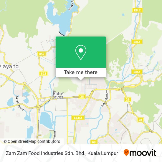 Zam Zam Food Industries Sdn. Bhd. map