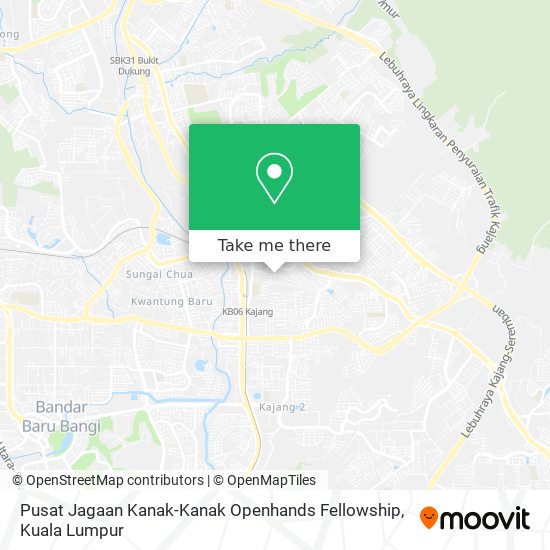 Pusat Jagaan Kanak-Kanak Openhands Fellowship map