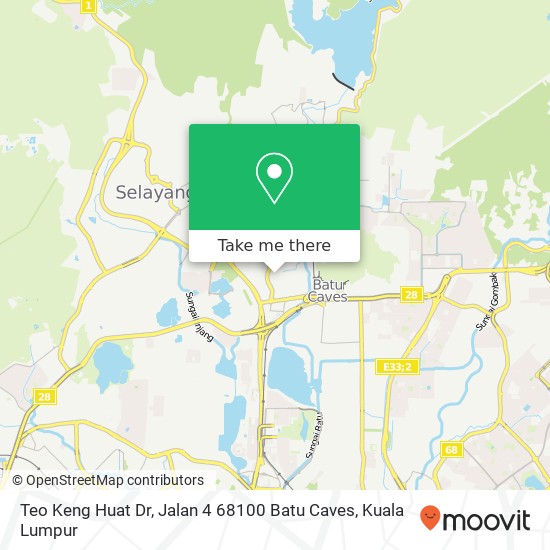 Teo Keng Huat Dr, Jalan 4 68100 Batu Caves map