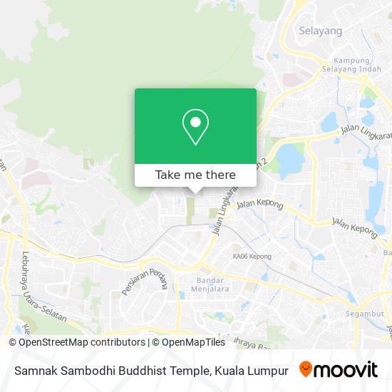 Samnak Sambodhi Buddhist Temple map