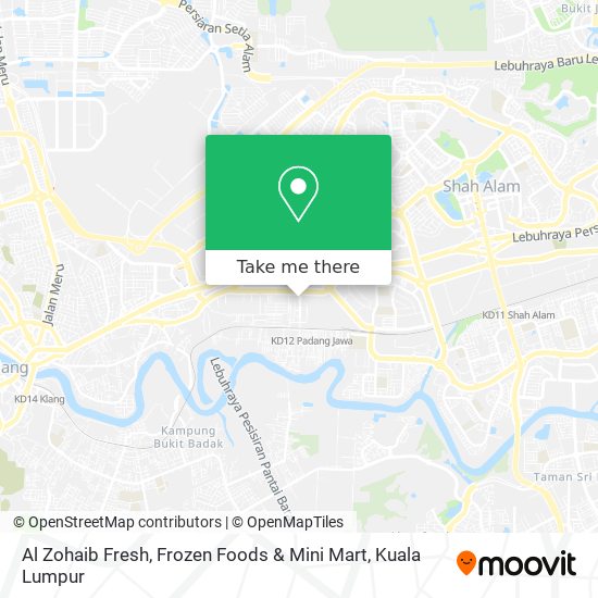 Al Zohaib Fresh, Frozen Foods & Mini Mart map