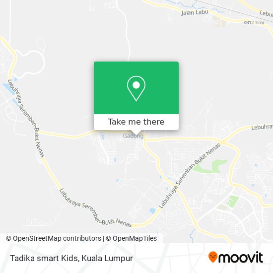 Tadika smart Kids map