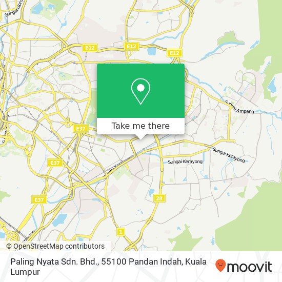 Paling Nyata Sdn. Bhd., 55100 Pandan Indah map