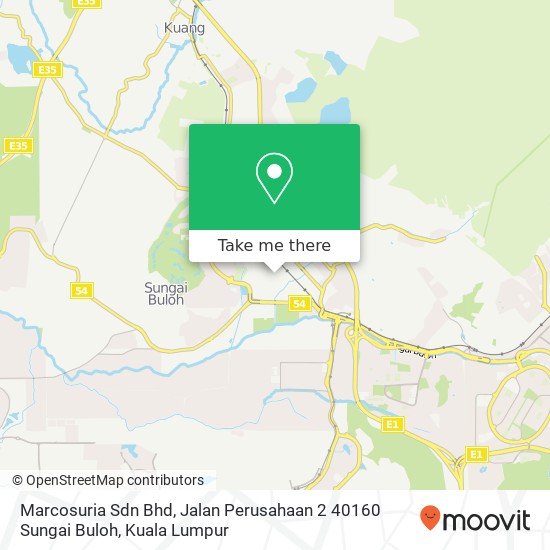 Marcosuria Sdn Bhd, Jalan Perusahaan 2 40160 Sungai Buloh map