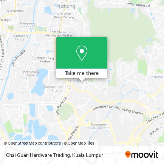 Chai Guan Hardware Trading map
