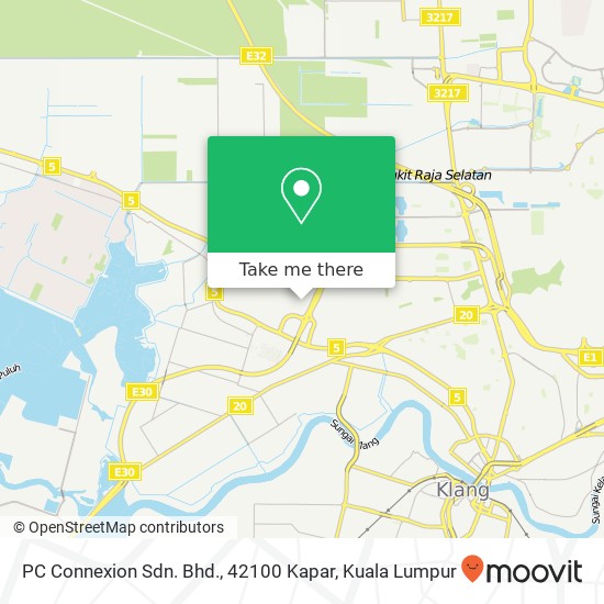 PC Connexion Sdn. Bhd., 42100 Kapar map