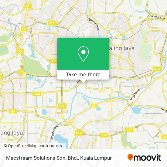 Macstream Solutions Sdn. Bhd. map