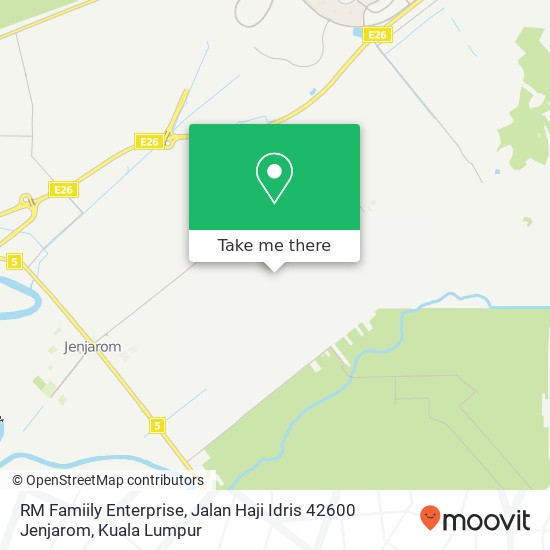 RM Famiily Enterprise, Jalan Haji Idris 42600 Jenjarom map