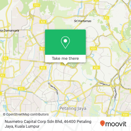 Peta Nusmetro Capital Corp Sdn Bhd, 46400 Petaling Jaya
