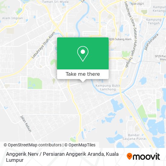 Anggerik Nerv / Persiaran Anggerik Aranda map