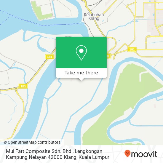 Mui Fatt Composite Sdn. Bhd., Lengkongan Kampung Nelayan 42000 Klang map