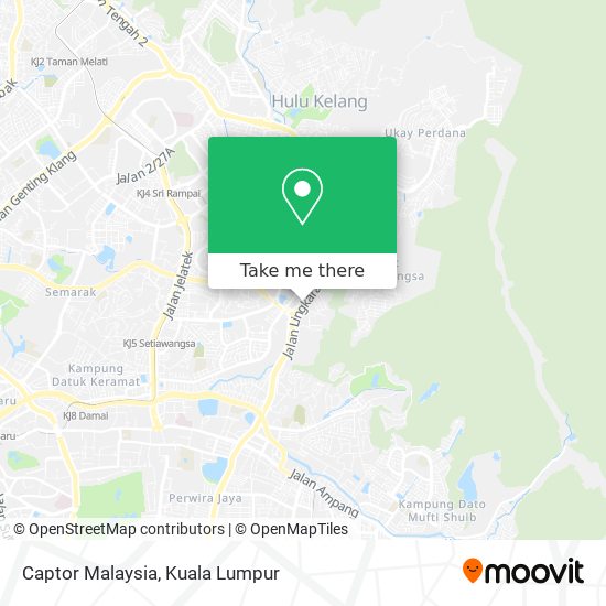 Peta Captor Malaysia