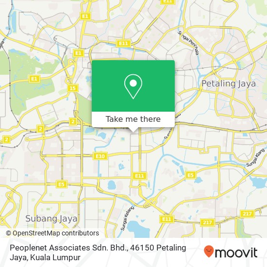 Peoplenet Associates Sdn. Bhd., 46150 Petaling Jaya map