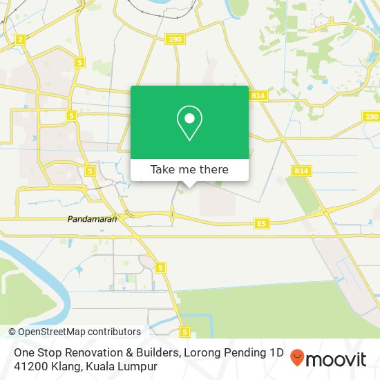 One Stop Renovation & Builders, Lorong Pending 1D 41200 Klang map