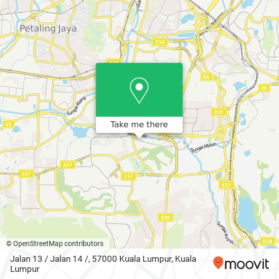 Peta Jalan 13 / Jalan 14 /, 57000 Kuala Lumpur