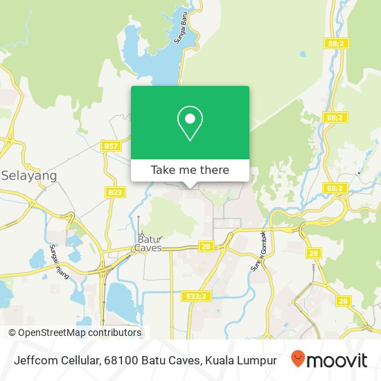 Peta Jeffcom Cellular, 68100 Batu Caves