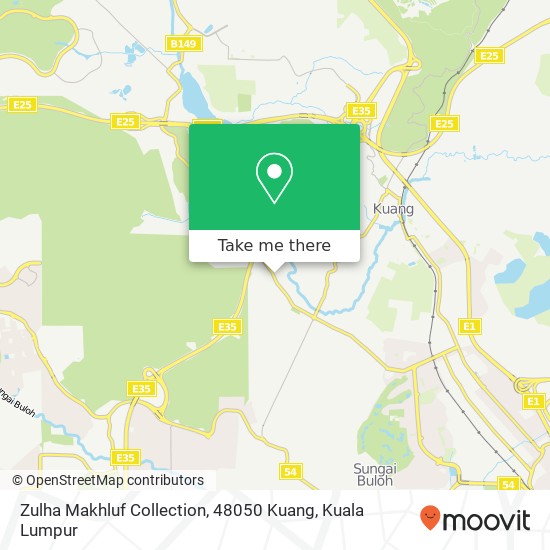 Zulha Makhluf Collection, 48050 Kuang map