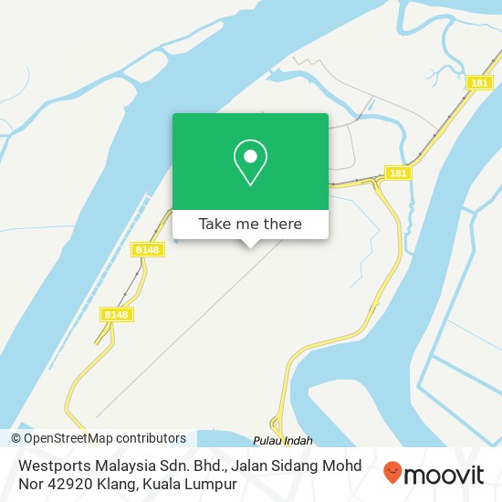 Peta Westports Malaysia Sdn. Bhd., Jalan Sidang Mohd Nor 42920 Klang