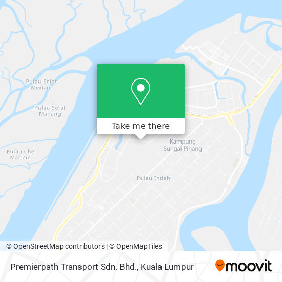 Peta Premierpath Transport Sdn. Bhd.